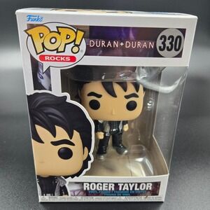 Funko Pop Rocks Duran Duran Roger Taylor 330 Vinyl Figure New Boxed